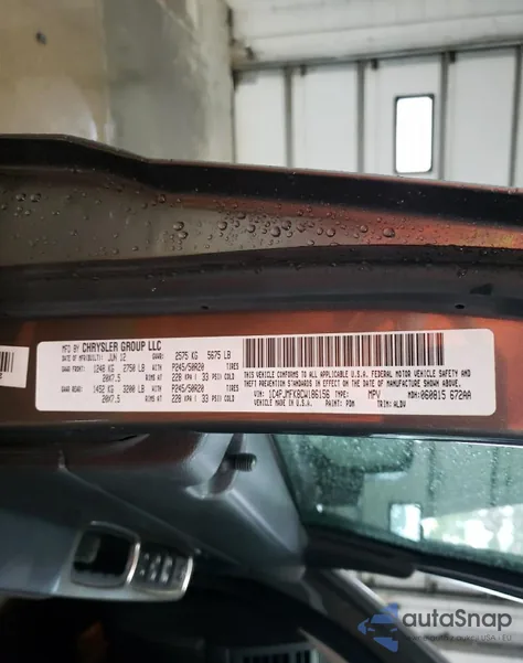 2012 Jeep Liberty Jet from USA, damaged, VIN 1C4PJMFK8CW186156